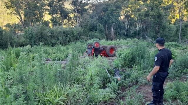 San Pedro: productor falleció aplastado por un tractor.