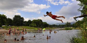 CALOR. Ideal para un día en las sierras (La Voz / Archivo).