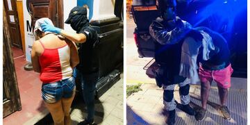 Incautaron varias dosis de marihuana, dinero presuntamente producto del narcomenudeo y un vehículo Fiat Siena.