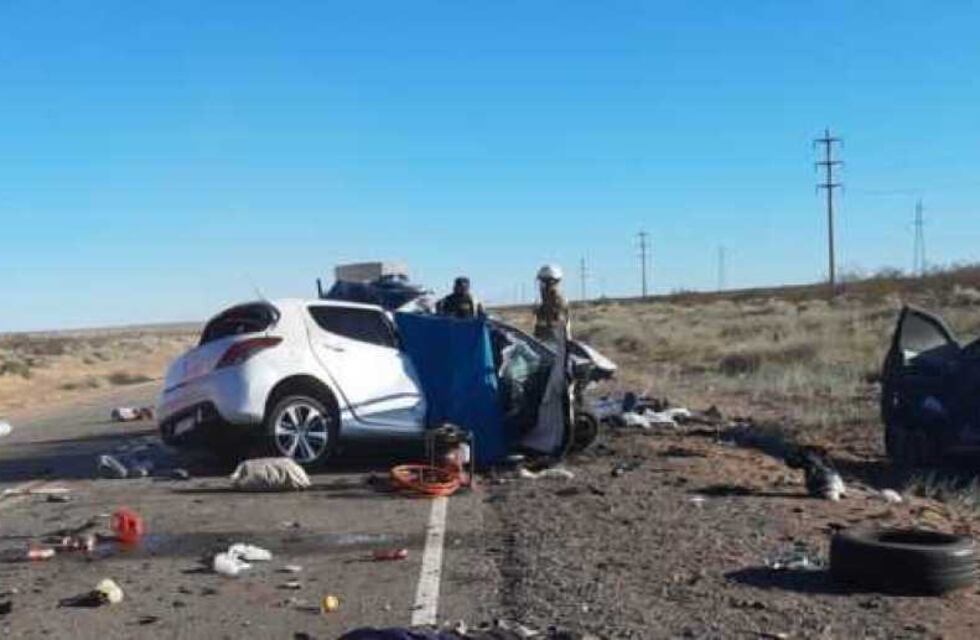 Accidente en Neuquén: tes muertos y cinco heridos por un choque frontal en Chocón Medio