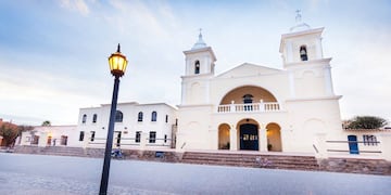 Iglesia de San Carlos, la más grande de los Valles Calchaquíes.