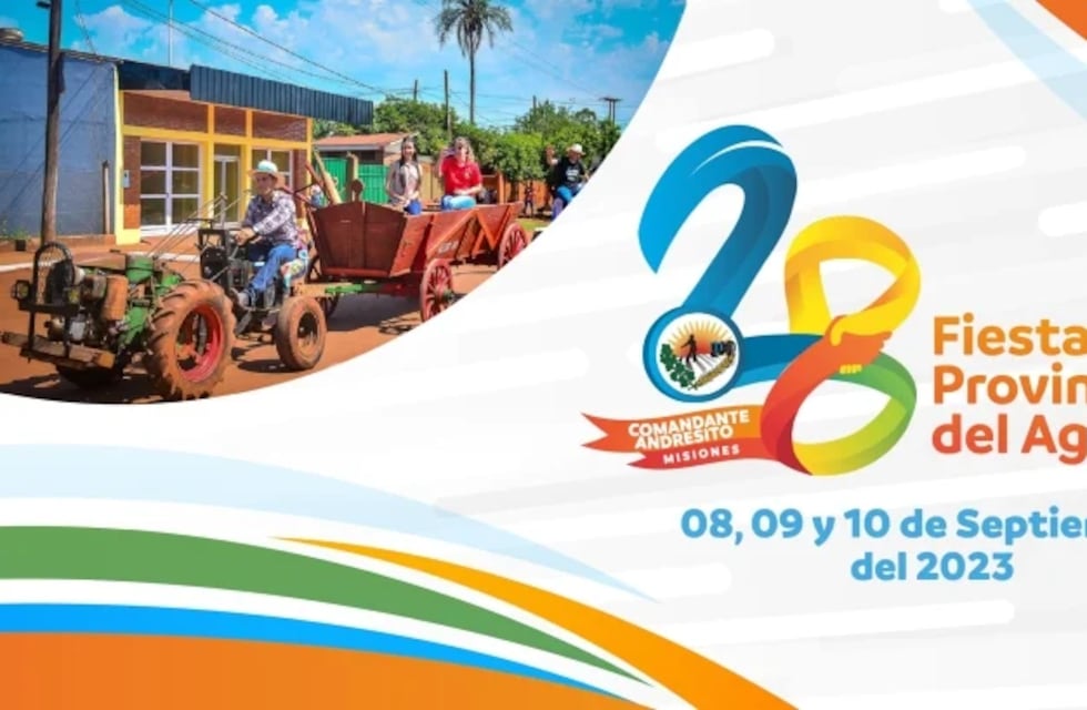 Este fin de semana se realizará la Fiesta Provincial del Agricultor en Comandante Andresito