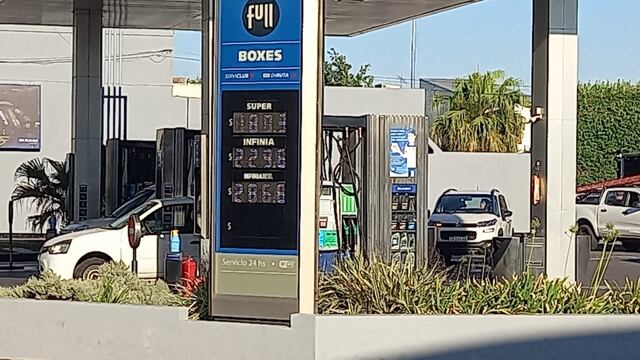 Nuevos valores de los combustibles en Rafaela