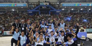 Sub 19 campeones mundiales hockey patines.