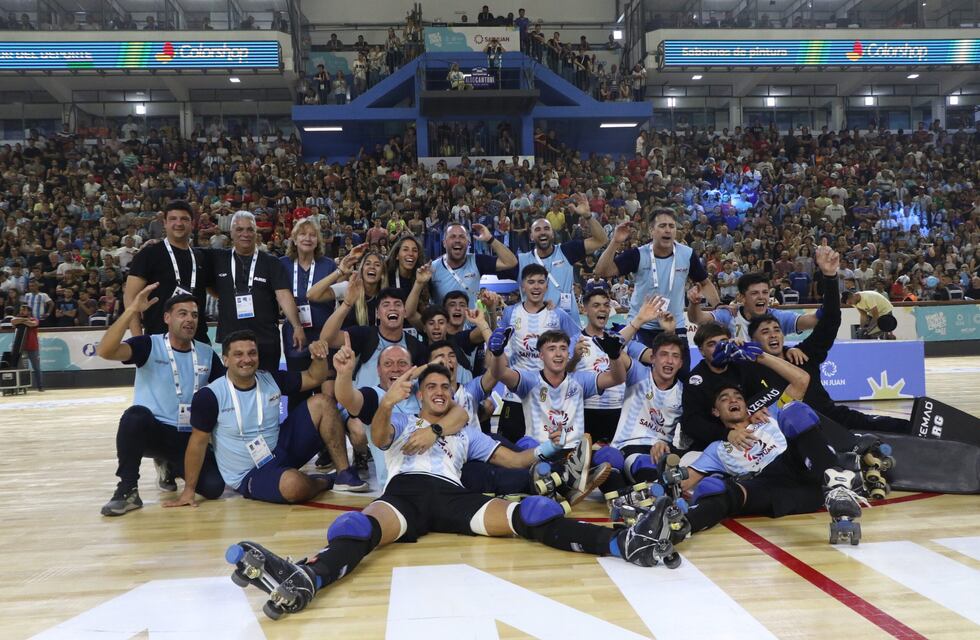 World Skate Games 2022 en San Juan: Argentina ya tiene campeón y semifinalistas en hockey patín