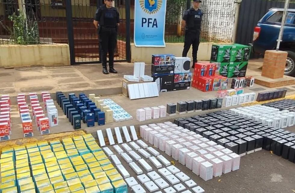 Interceptan una camioneta con contrabando de alta gama en Puerto Iguazú