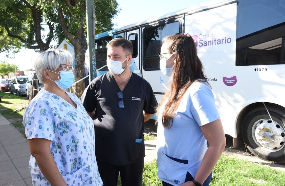 El servicio de nutrición se suma al Ómnibus Sanitario y Punto Sano