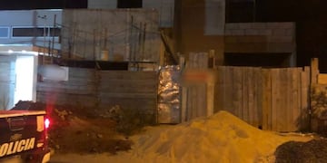 Joven fue sorprendido en pleno robo a una obra en construcción en Posadas.