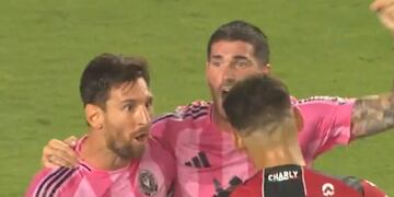 El enojo de Messi