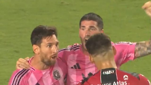 El enojo de Messi