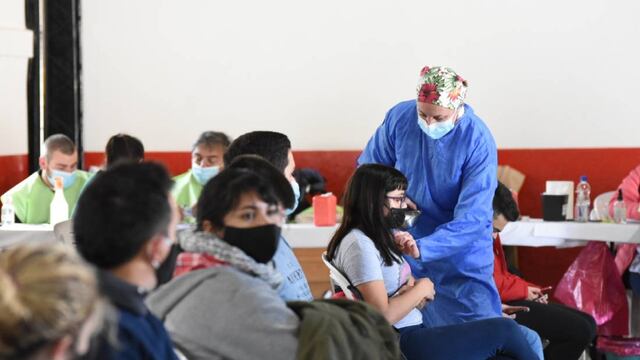 La totalidad de los inscriptos ya recibieron su vacuna.