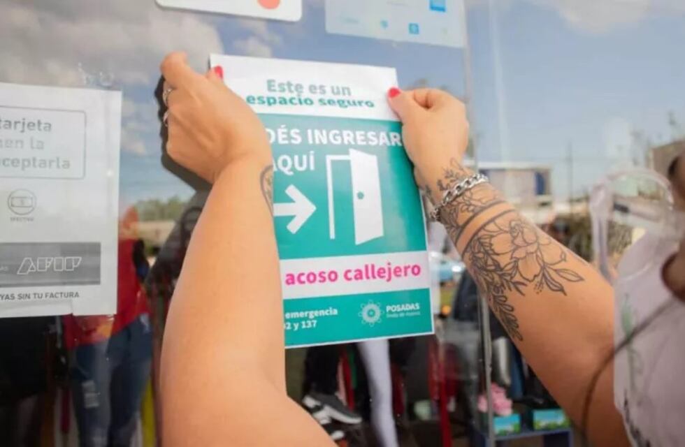 Comercios posadeños se suman para combatir el acoso callejero