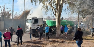 Se incendió la casa de dos jubilados en Las Heras