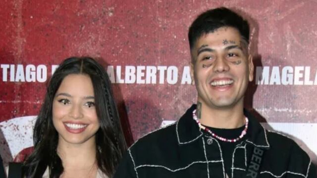 Emilia Mernes y Duki.