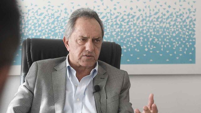Daniel Scioli. Foto: Corresponsalía Buenos Aires.