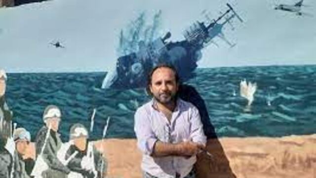 Marcelo Andrade presenta sus obras en "Los visuales"