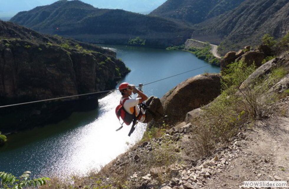 Así es la tirolesa contra la que impactó el helicóptero de Jorge Brito
