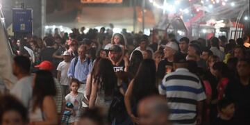 La vuelta a la presencialidad se concretó el viernes con una enorme convocatoria frente al Monumento.