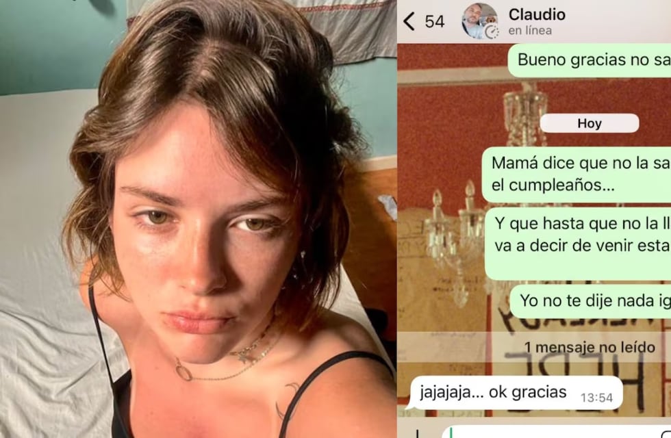 Una chica de padres separados mostró el chat con su papá y estallaron las redes: “¿A qué costo?"