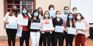 Egresados de concurrencias y residencias en el Hospital
