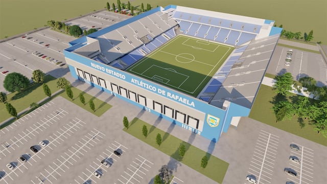 Así se verá el Nuevo Estadio de Atlético de Rafaela