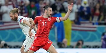 Gareth Bale fue el héroe de Gales ante Estados Unidos. (AP)