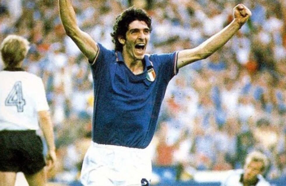 Murió el exfutbolista italiano Paolo Rossi