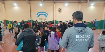 La  Kermesse “Juguemos en Rosales” fue el cierre de las actividades de invierno organizadas por el Municipio.