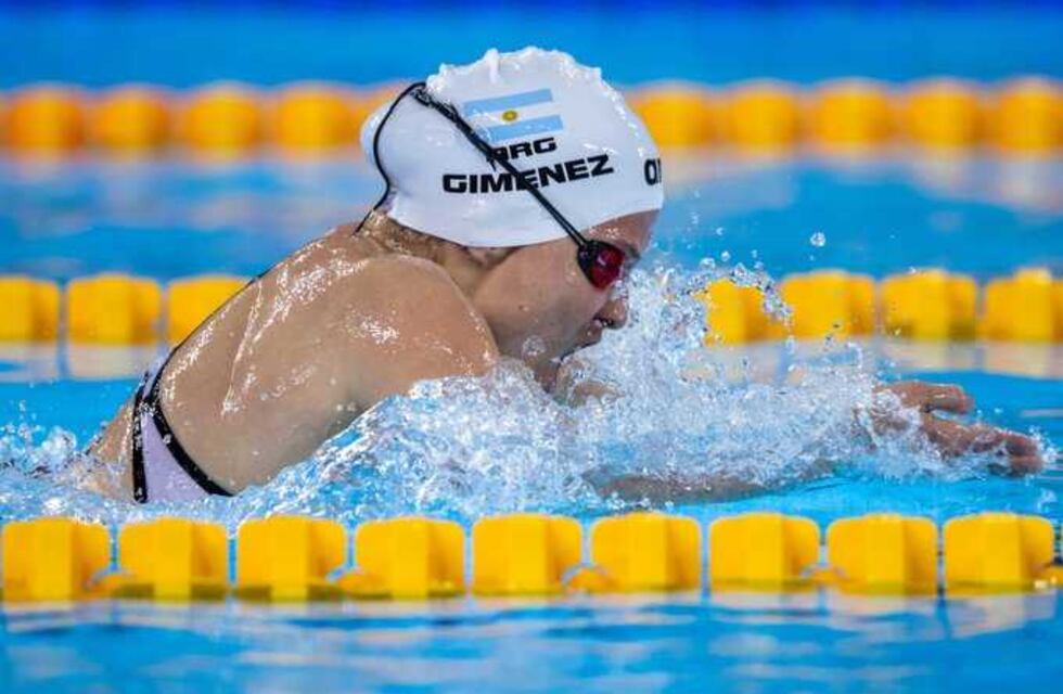 La nadadora chaqueña Daniela Giménez casi ganó una medalla en los Juegos Paralímpicos