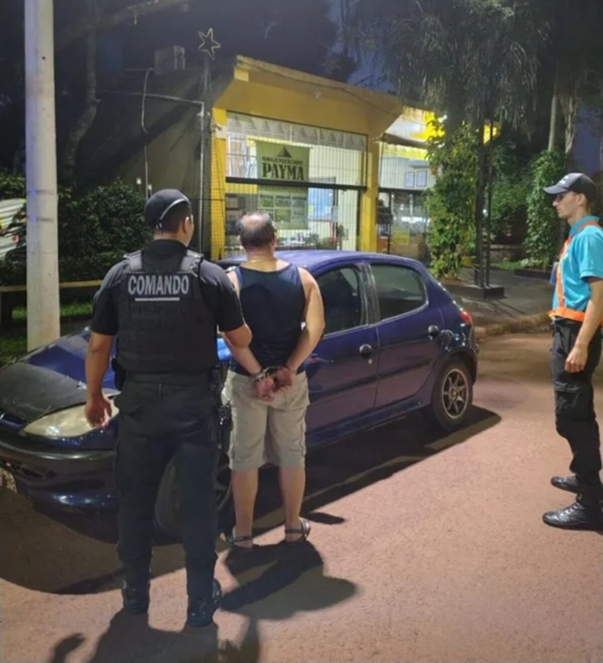 San Vicente: demoraron a un conductor alcoholizado durante un control nocturno