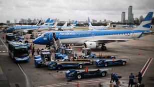 Los pilotos prometieron no paros mientras sigan las negociaciones con Aerolíneas Argentinas Foto: NA