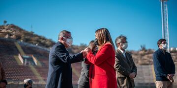 Jalil y Corpacci entregaron beneficios a clubes.