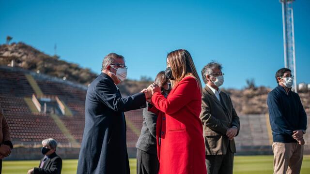 Jalil y Corpacci entregaron beneficios a clubes.