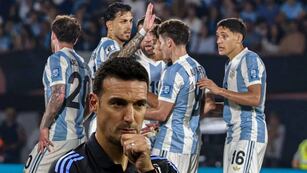 Scaloni sufre: Mac Allister perdió el vuelo.