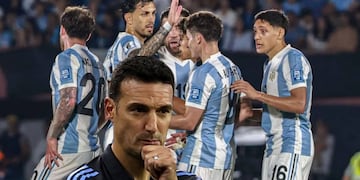 Scaloni sufre: Mac Allister perdió el vuelo.