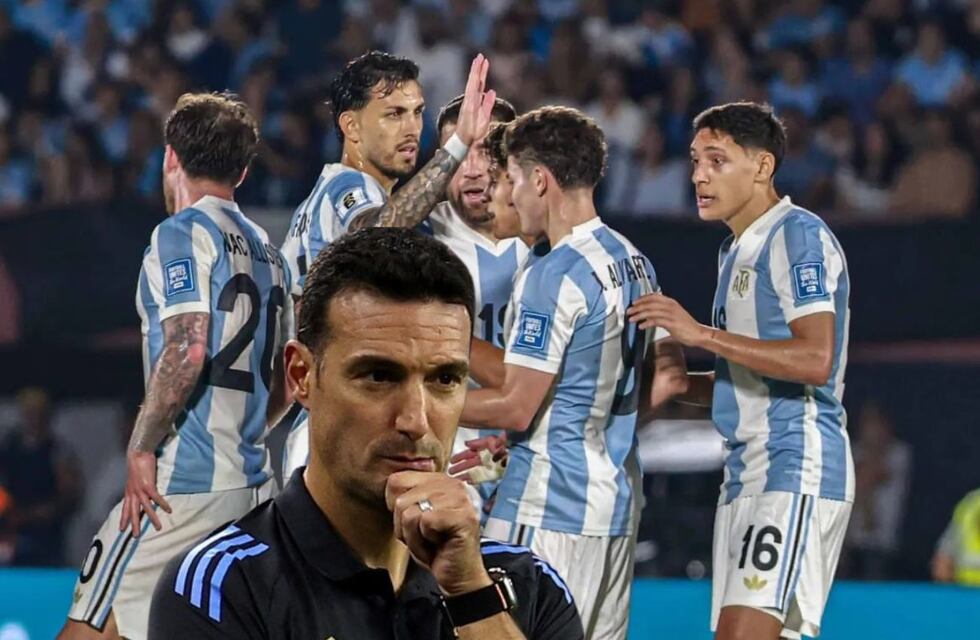 Sufre Scaloni: la pieza clave de la Selección Argentina que perdió el vuelo y es duda contra Venezuela