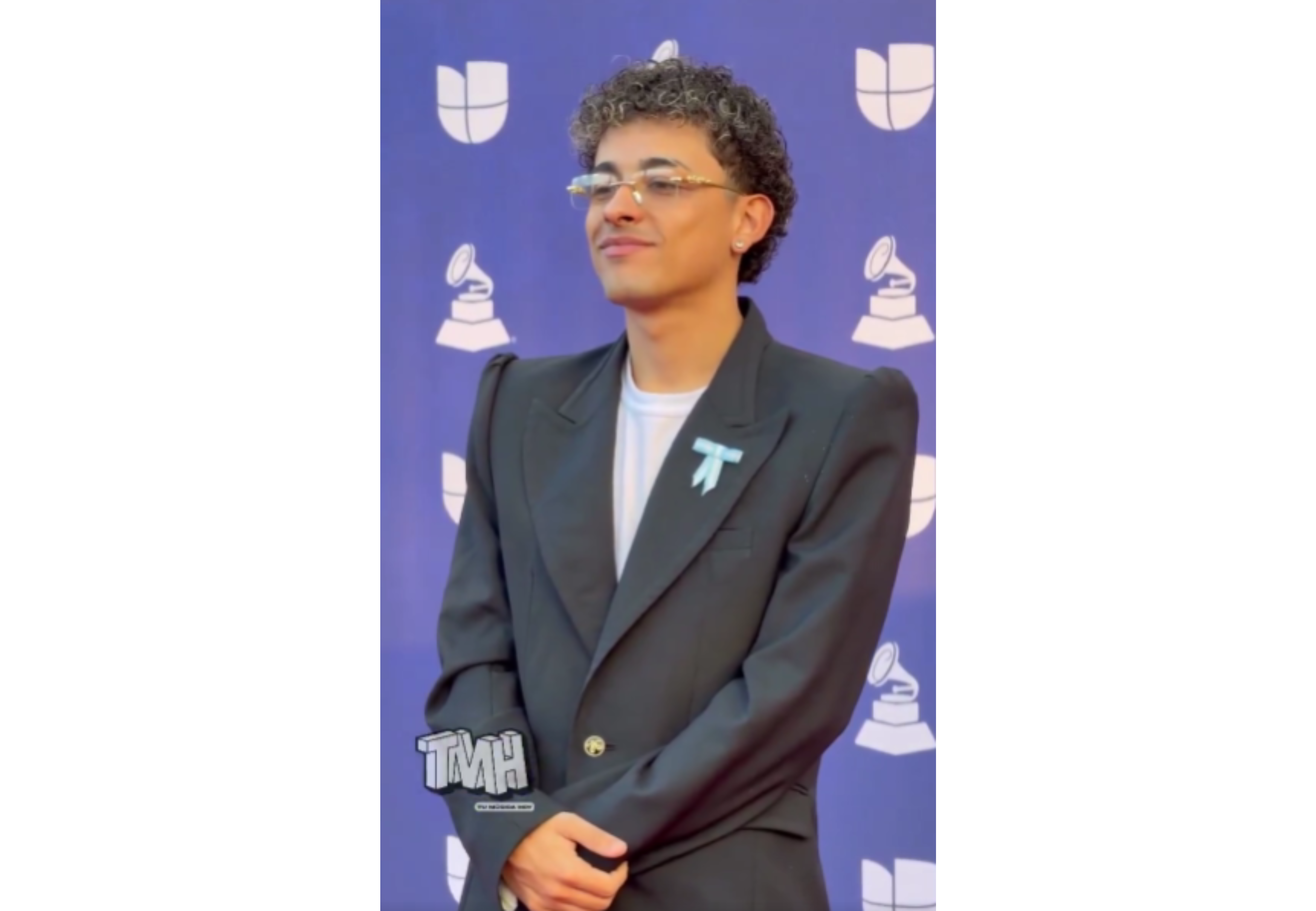 El look de Trueno en la alfombra roja.