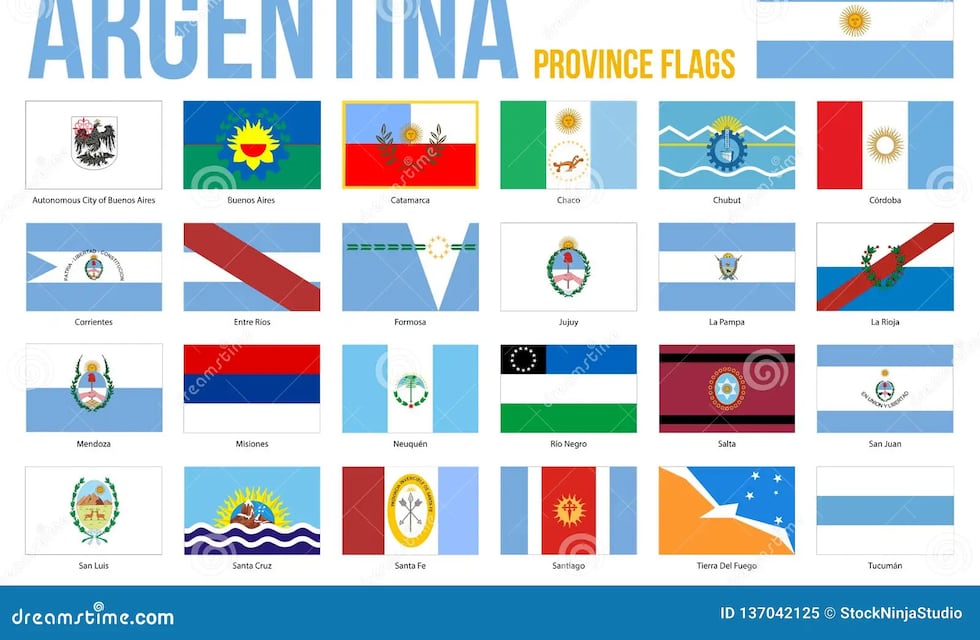 Esta es la bandera más linda de las provincias de Argentina, según la IA