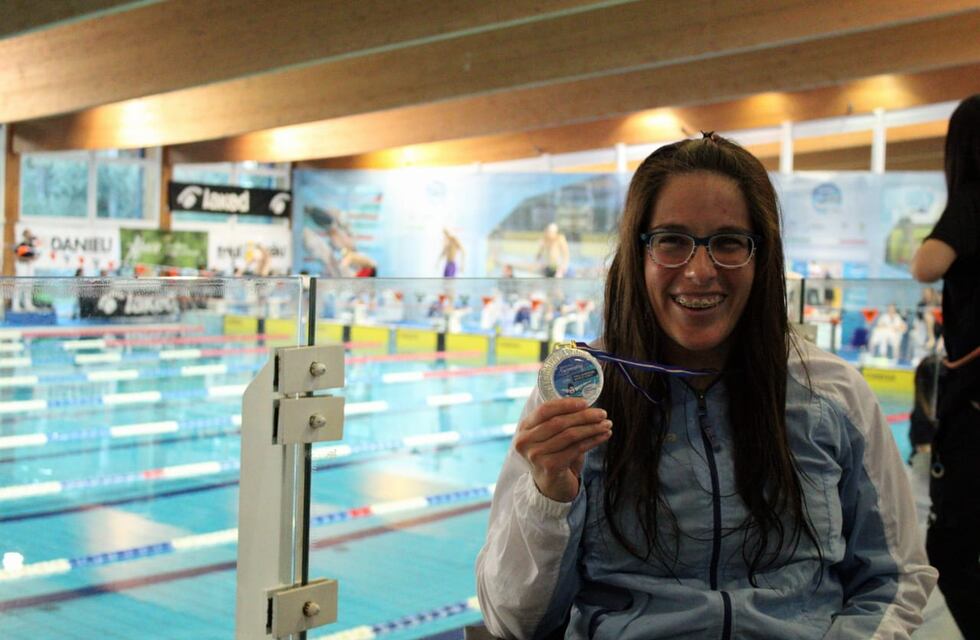 Elizabeth Noriega cerró su participación en la Serie Mundial de Lignano con Medalla de Plata en 50 Metros Espalda