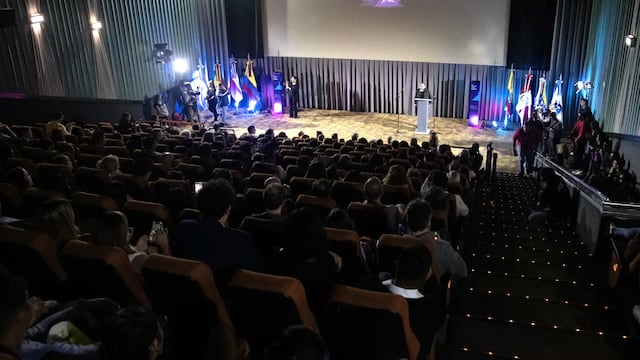 La inauguración del 9° Festival de Cine de las Alturas se concretó a sala llena.