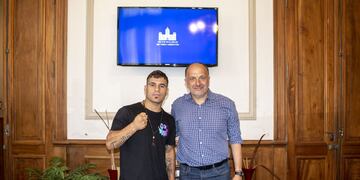 Boxeo Solidario en el Polideportivo