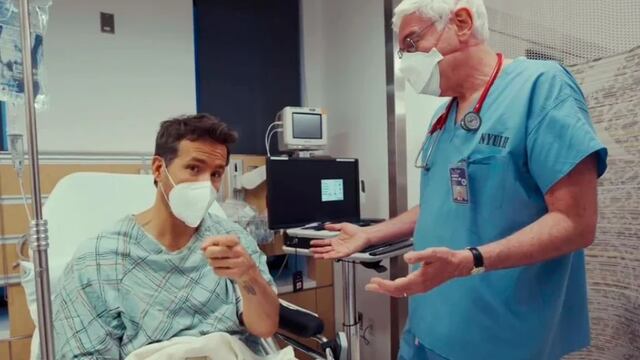 Ryan Reynolds grabó su propia colonoscopia.