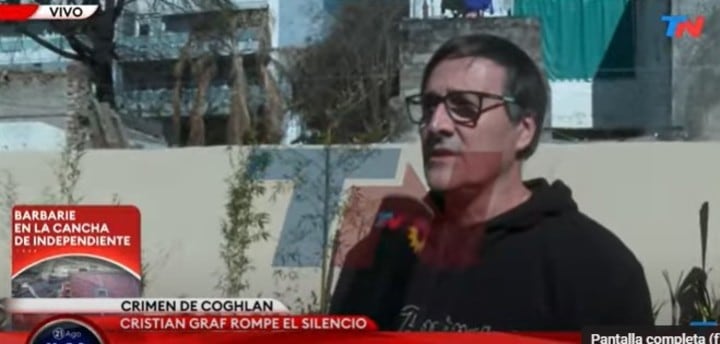 Cristian Graf en diálogo exclusivo con TN.