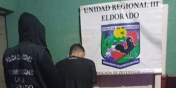 Eldorado: robó elementos de un automóvil, quedó captado en cámaras y fue detenido.