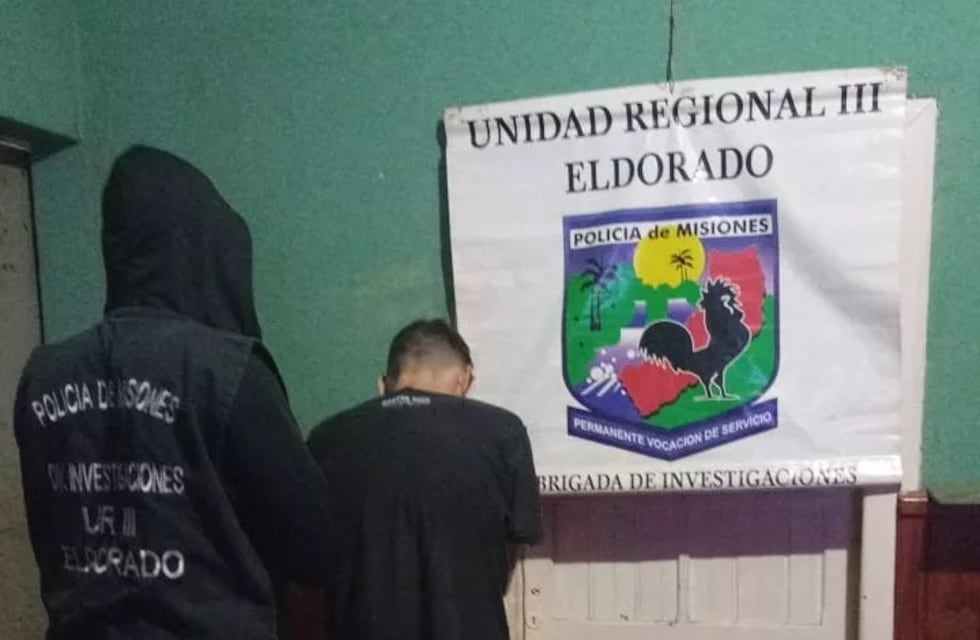 Eldorado: robó elementos de un automóvil, quedó captado en cámaras y fue detenido