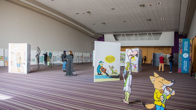 Exposición de Chanti en San Martín.