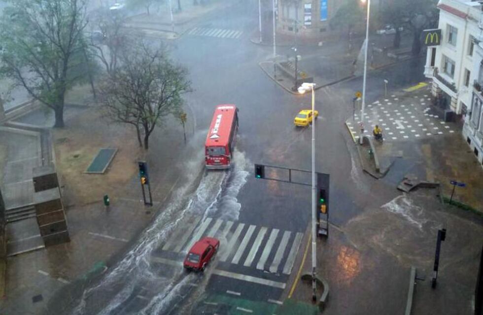 Viernes nublado y lluvioso en Córdoba