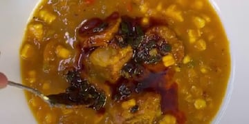 La receta del locro de choclo, ideal para el frío.