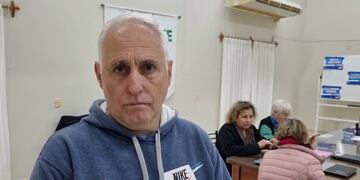 Adrián Oesquer, delegado departamental de AMSAFE Castellanos