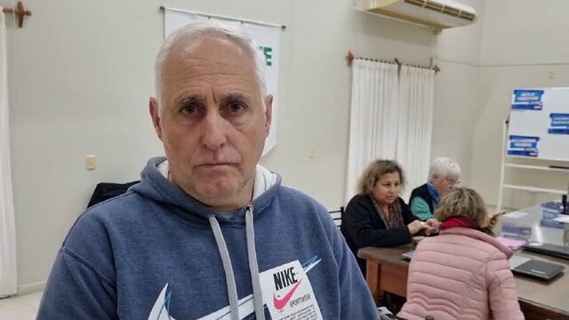 Adrián Oesquer, delegado departamental de AMSAFE Castellanos